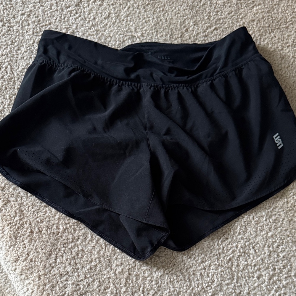 Women's Black Athletic Shorts by UA